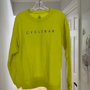 Great Cycle bar glow ride sweatshirt